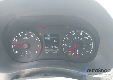 2022 Hyundai Accent Se из США, поврежденный, VIN 3KPC24A61NE175373